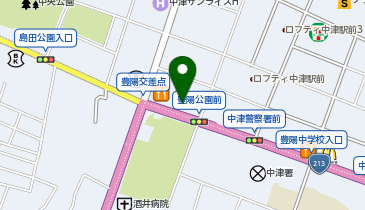 STARBUCKS COFFEE(スターバックスコーヒー) 中津店の地図画像