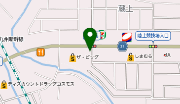 ピザハット 鳥栖蔵上店の地図画像