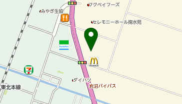 Monsieur Masuno ARPAJON(ムッシュマスノアルパジョン) 4号線岩沼店の地図画像