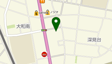 医心館 大和の地図画像