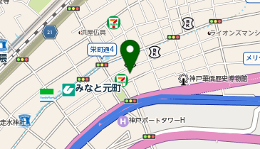 ザ フレイバーデザイン ストア 神戸の地図画像