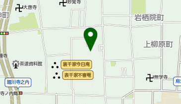 善行院 西陣庭苑の地図画像