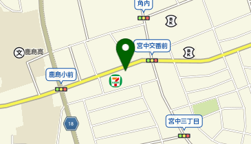 げたや蕎麦の地図画像