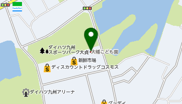 大幡こども園の地図画像