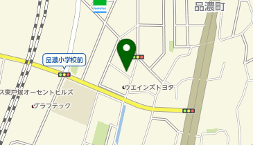 かえで鍼灸整体院の地図画像