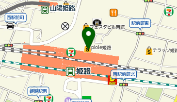 喫茶やなぎ 姫路フェスタ店の地図画像
