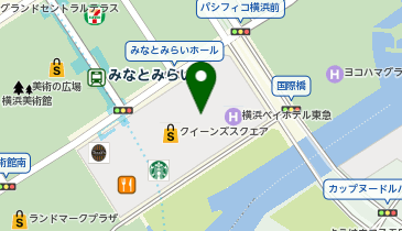 みなとみらいギャラリーの地図画像