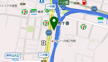 AMOUR(アムール麻布十番)の地図画像