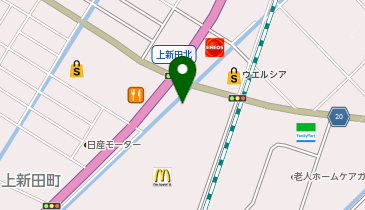 ブルースカイランドリー VEAM見附店の地図画像