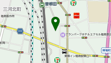 ミュゼプラチナム ダイユーエイトMAX福島店の地図画像