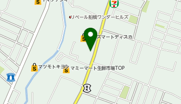 LAHAGOLF(ラハゴルフ)24 船橋夏見台店の地図画像