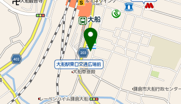 ORBe(オルビー). 大船店の地図画像