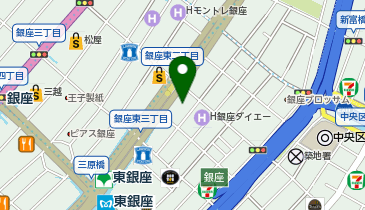 BODY PLUS TOKYO(ボディプラストウキョウ) 銀座本店の地図画像