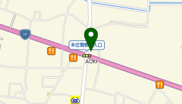 コッペ田島 本庄店の地図画像