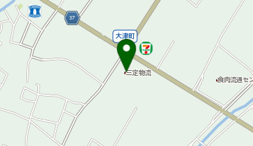 株式会社三定物流 本社の地図画像