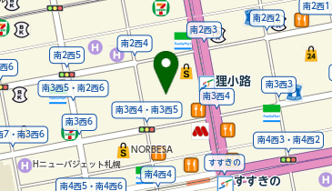和ものや傳 ポールタウン店の地図画像