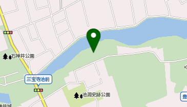 石神井公園 野外ステージの地図画像