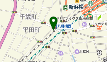 ジャパンレンタカー 浜松店の地図画像