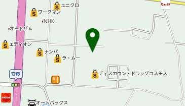 日乃屋カレー 鳥取安長店の地図画像