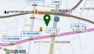 とんかつ一番2deux(ドゥ) 川西店の地図画像