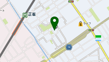 中華厨房 吉祥の地図画像