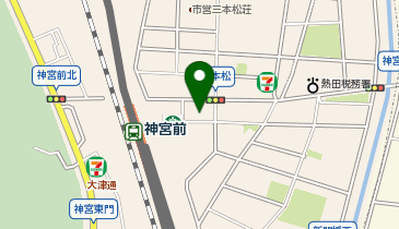 名古屋スタミナらーめん アブラカラメ 熱田神宮店の地図画像