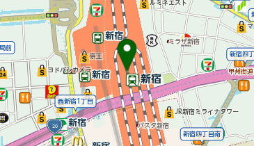 BLOSSOM & BOUQUET TOKYO(ブロッサム アンド ブーケ トーキョー) イイトルミネ新宿店の地図画像