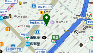 タイ・イサーン料理ヤムヤム 銀座の地図画像