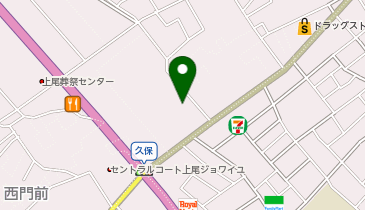 焼肉 マーベリックスの地図画像