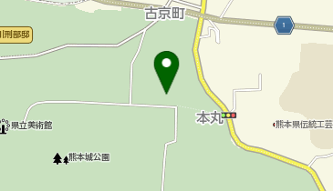 九州森林管理局 技術普及課 監物台樹木園の地図画像