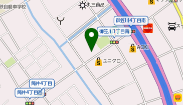 清香園 大野城店の地図画像