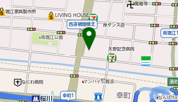 NUBIAN OSAKA(ヌビアン オオサカ)の地図画像