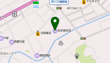 香十 嬉野店の地図画像