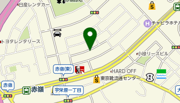 オーパスレンタカーの地図画像