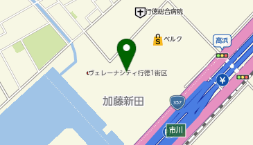 SBSゼンツウ株式会社 市川コールドセンターの地図画像