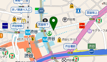 クリニックTEN(テン) 渋谷の地図画像