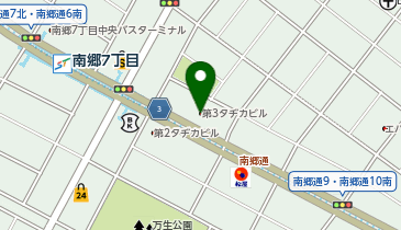 SBSフレック株式会社 札幌サテライトの地図画像