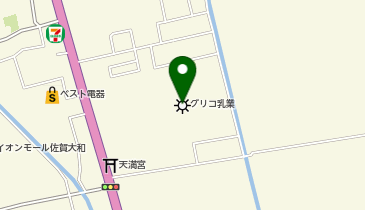 SBSフレック株式会社 佐賀営業所の地図画像