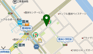 Zina(ジーナ) 豊洲ベイフロント店の地図画像