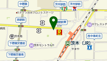 Zina(ジーナ) 茨木店の地図画像