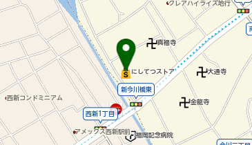Zina(ジーナ) 福岡西新店の地図画像