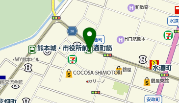 Zina(ジーナ) 熊本ShareSALON店の地図画像