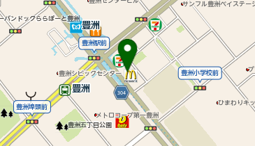 Zina(ジーナ) 豊洲eyelash&nail店の地図画像