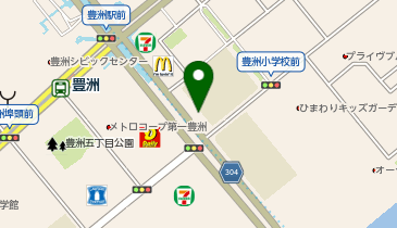 Zina(ジーナ) 豊洲3号店eyelash&nail店の地図画像