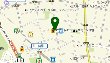 Zina(ジーナ) 川口(FC)店の地図画像