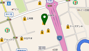 トイズ スポット パロ イオン上越ショッピングセンター店の地図画像