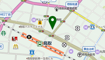 占いの館 千里眼 鳥取駅前店の地図画像