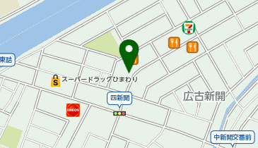笹兵衛 新広店の地図画像