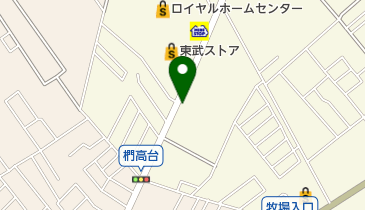 アイセイ薬局 白井店の地図画像
