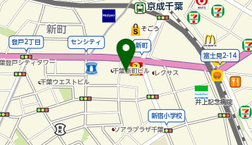 SBSスタッフ株式会社 千葉第二事業所の地図画像